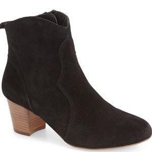 Steve Madden black Hipster booties boots